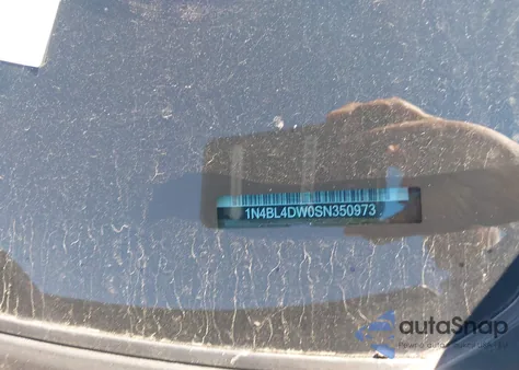 2025 Nissan Altima Sv Awd z USA, uszkodzony, nr VIN 1N4BL4DW0SN350973